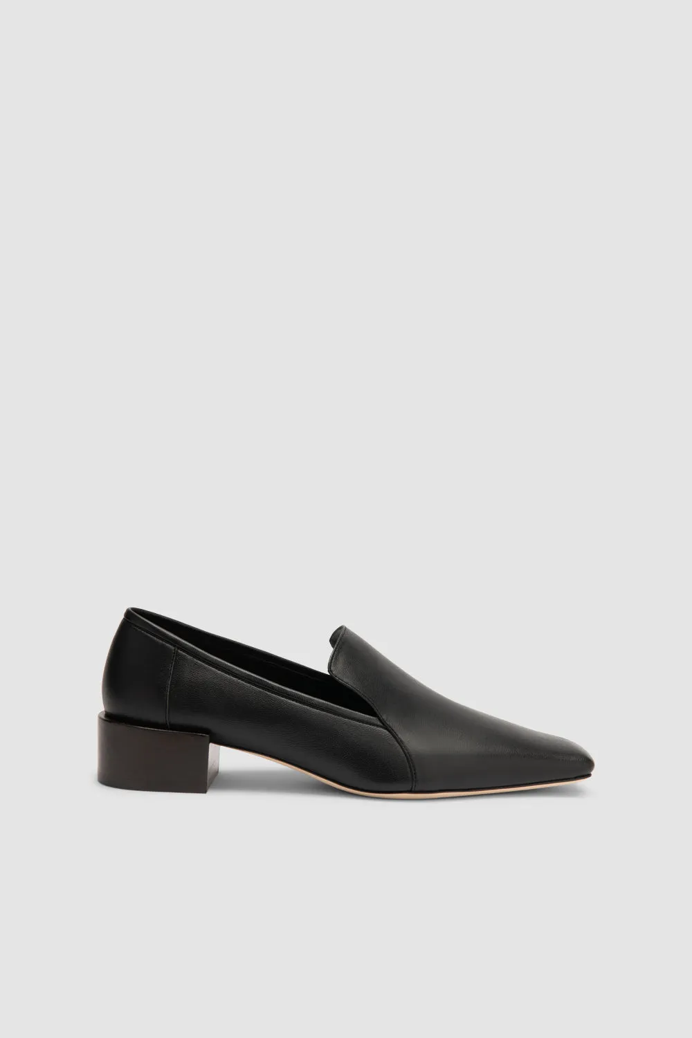 Humphrey Black Lamb Nappa Leather Loafer sold by BY FAR
