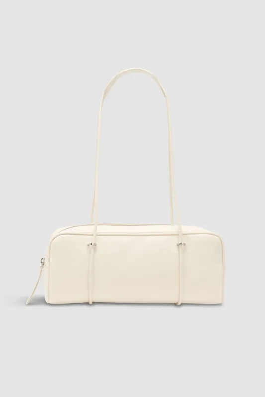 Kimberly Limewash Washed Leather Shoulder Bag sold by BY FAR