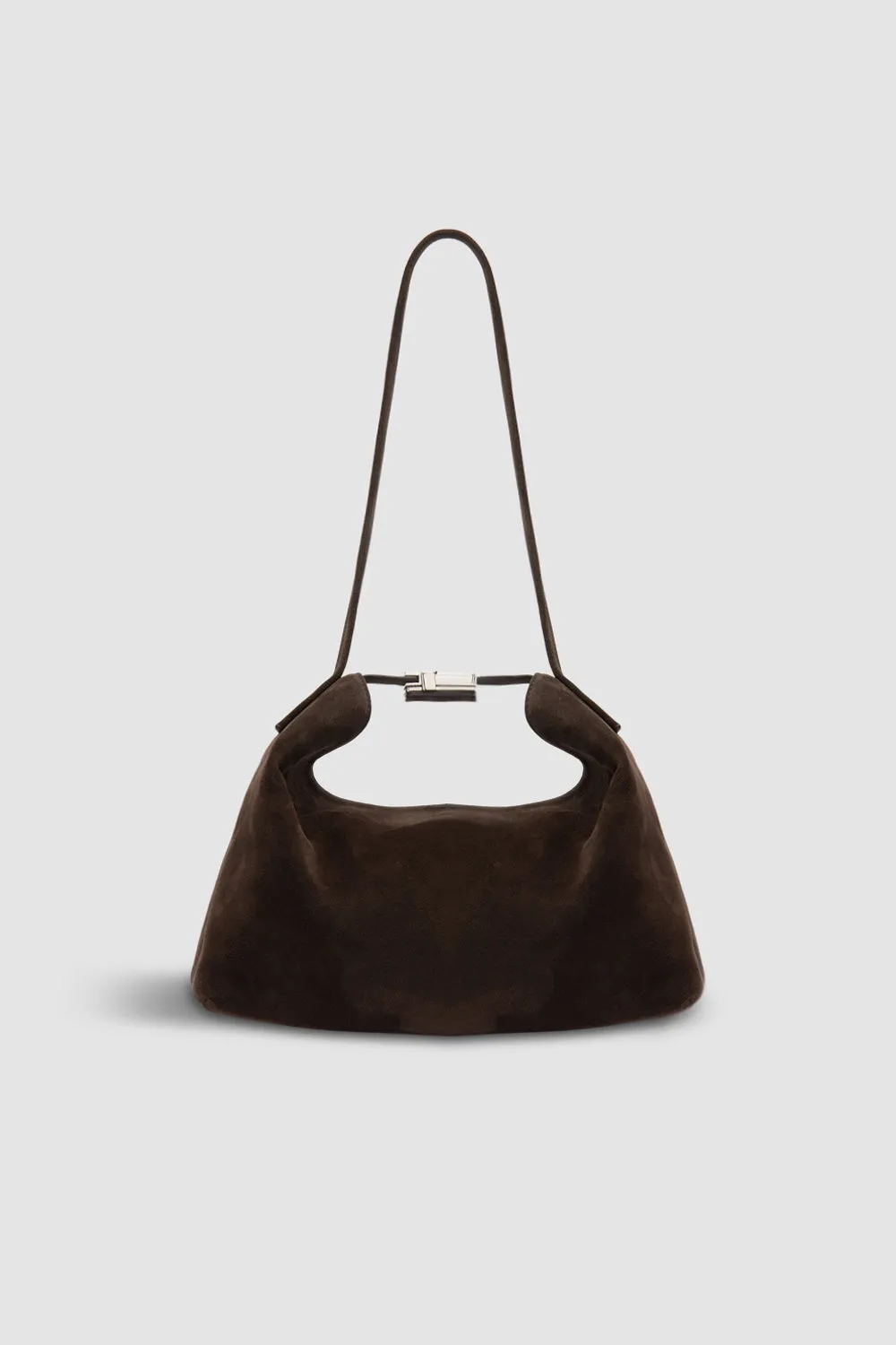 Bea Ristretto Suede Leather Hobo Bag sold by BY FAR