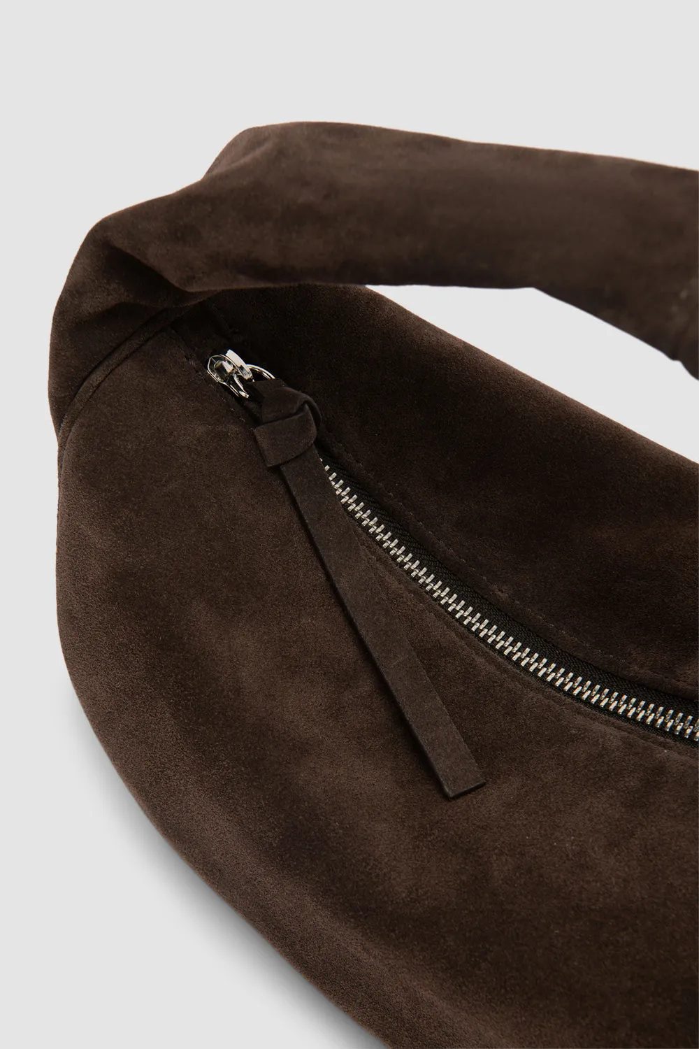 Cush Ristretto Suede Leather Shoulder Bag sold by BY FAR product image thumbnail 3