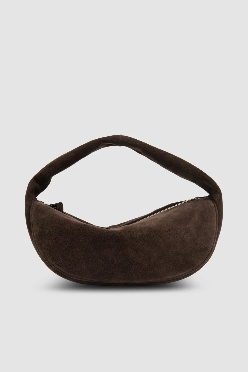 Cush Ristretto Suede Leather Shoulder Bag sold by BY FAR