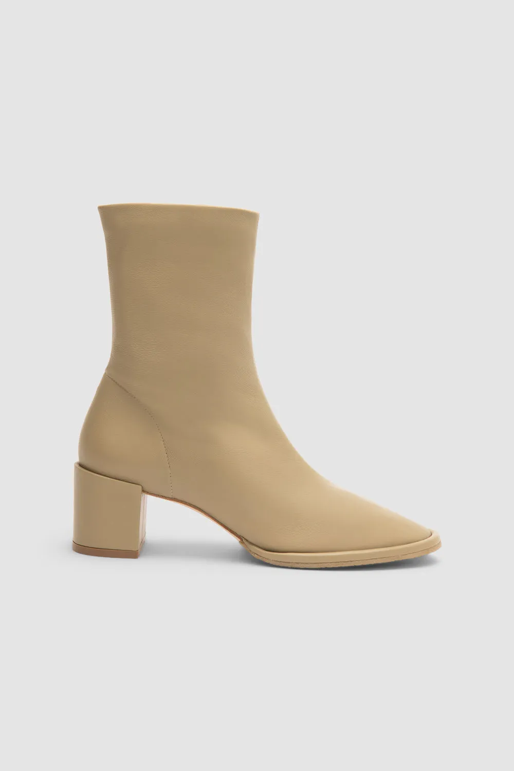 Josiah Mangrove Lamb Nappa Leather Ankle Boot sold by BY FAR