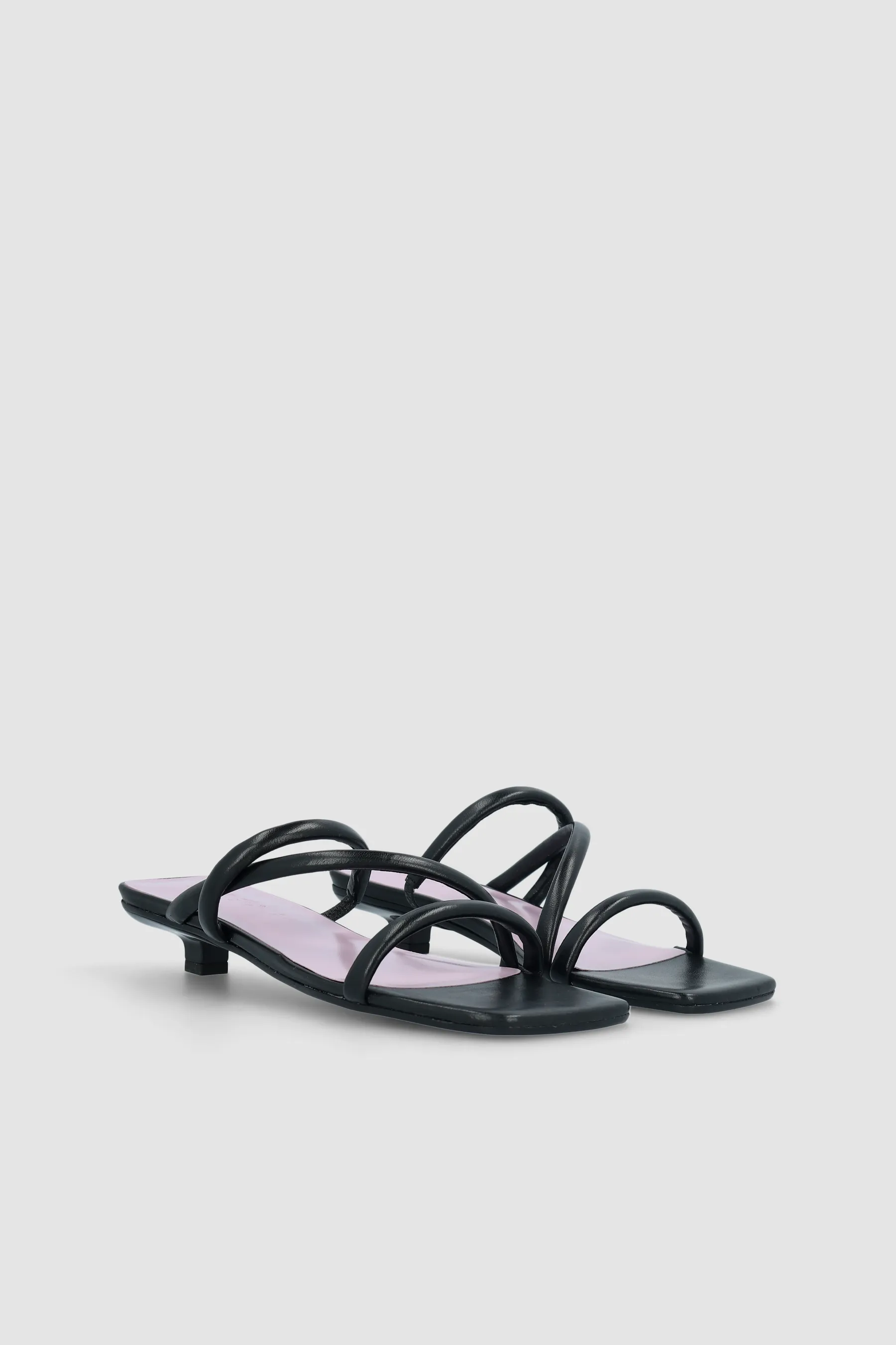 Morena Black Nappa Leather Mule sold by BY FAR product image thumbnail 2