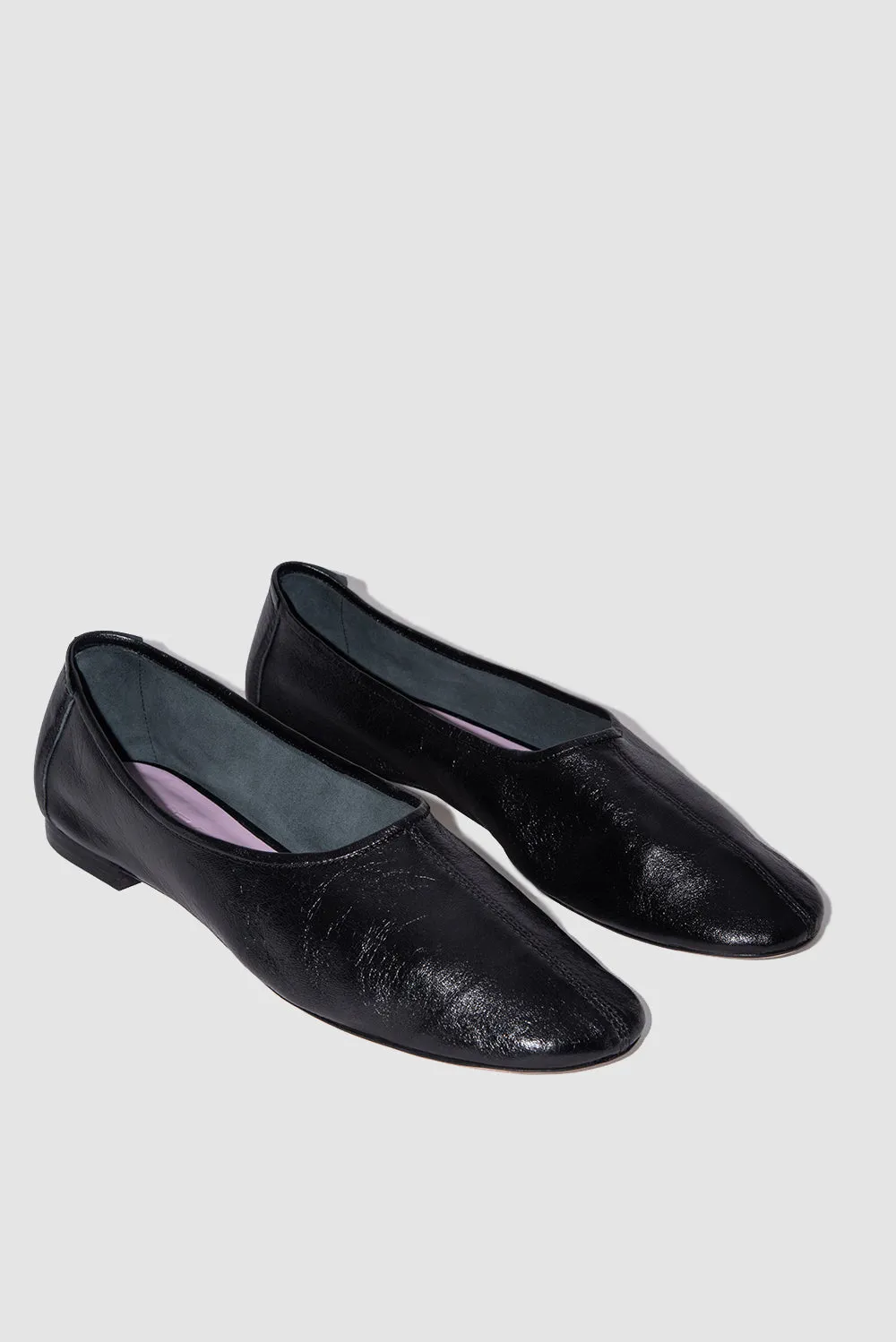 Prudence Leather Ballet Flat sold by BY FAR product image thumbnail 2