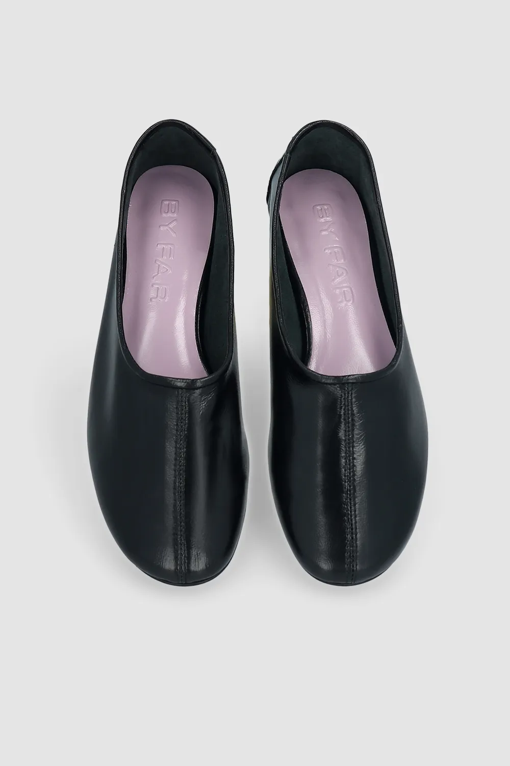 Prudence Leather Ballet Flat sold by BY FAR product image thumbnail 4