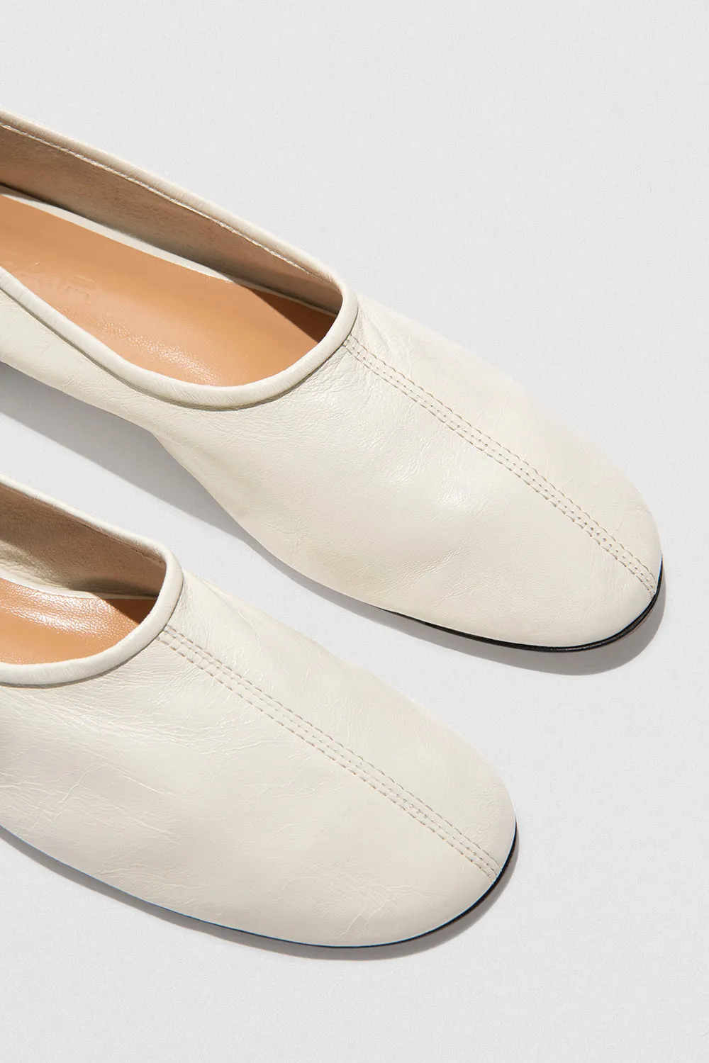 Prudence Leather Ballet Flat sold by BY FAR product image thumbnail 3