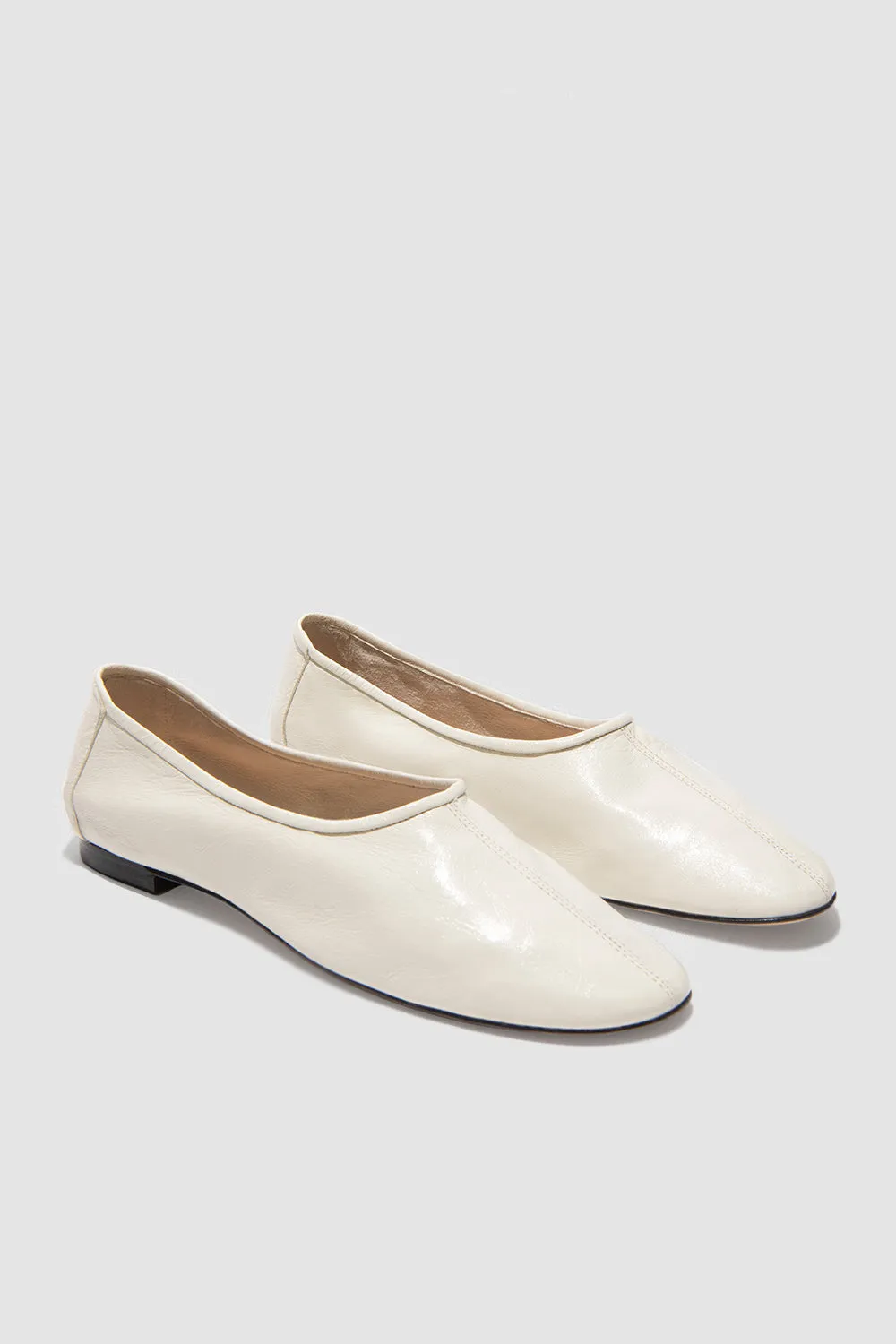 Prudence Leather Ballet Flat sold by BY FAR product image thumbnail 2