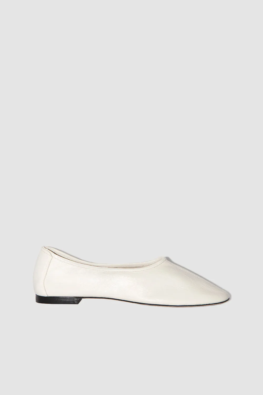 Prudence Leather Ballet Flat sold by BY FAR