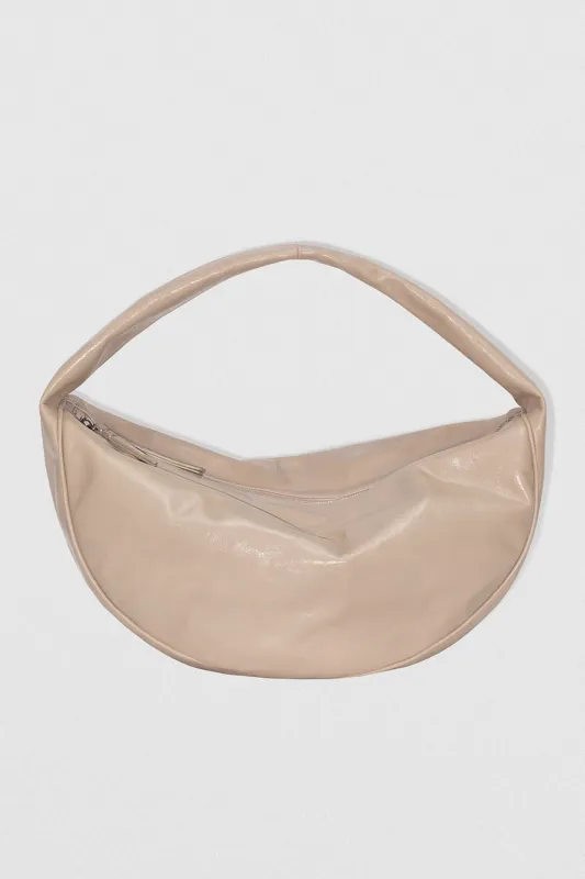 Maxi Cush Dryland Creased Calf Leather Shoulder Bag made by BY FAR