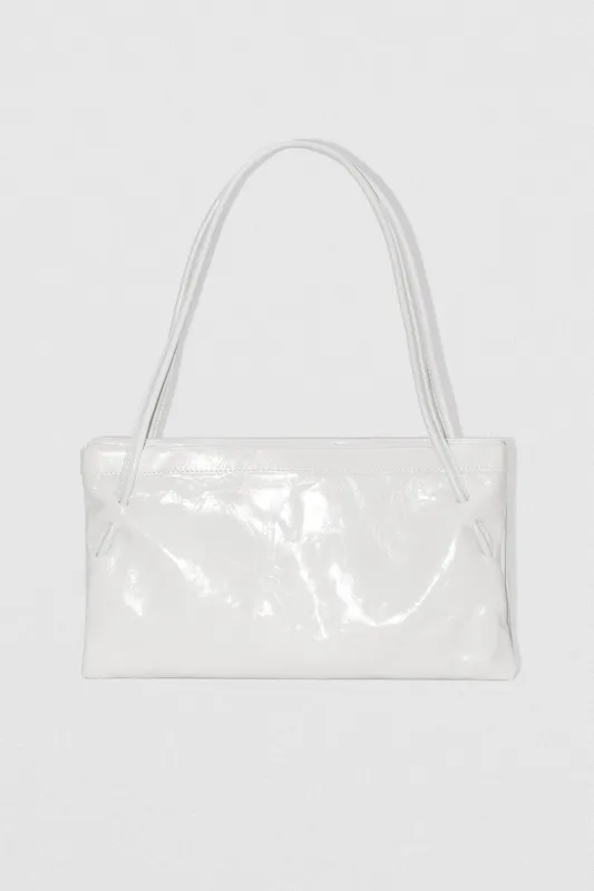 Hannah Burrata Creased Calf Leather Shoulder Bag made by BY FAR