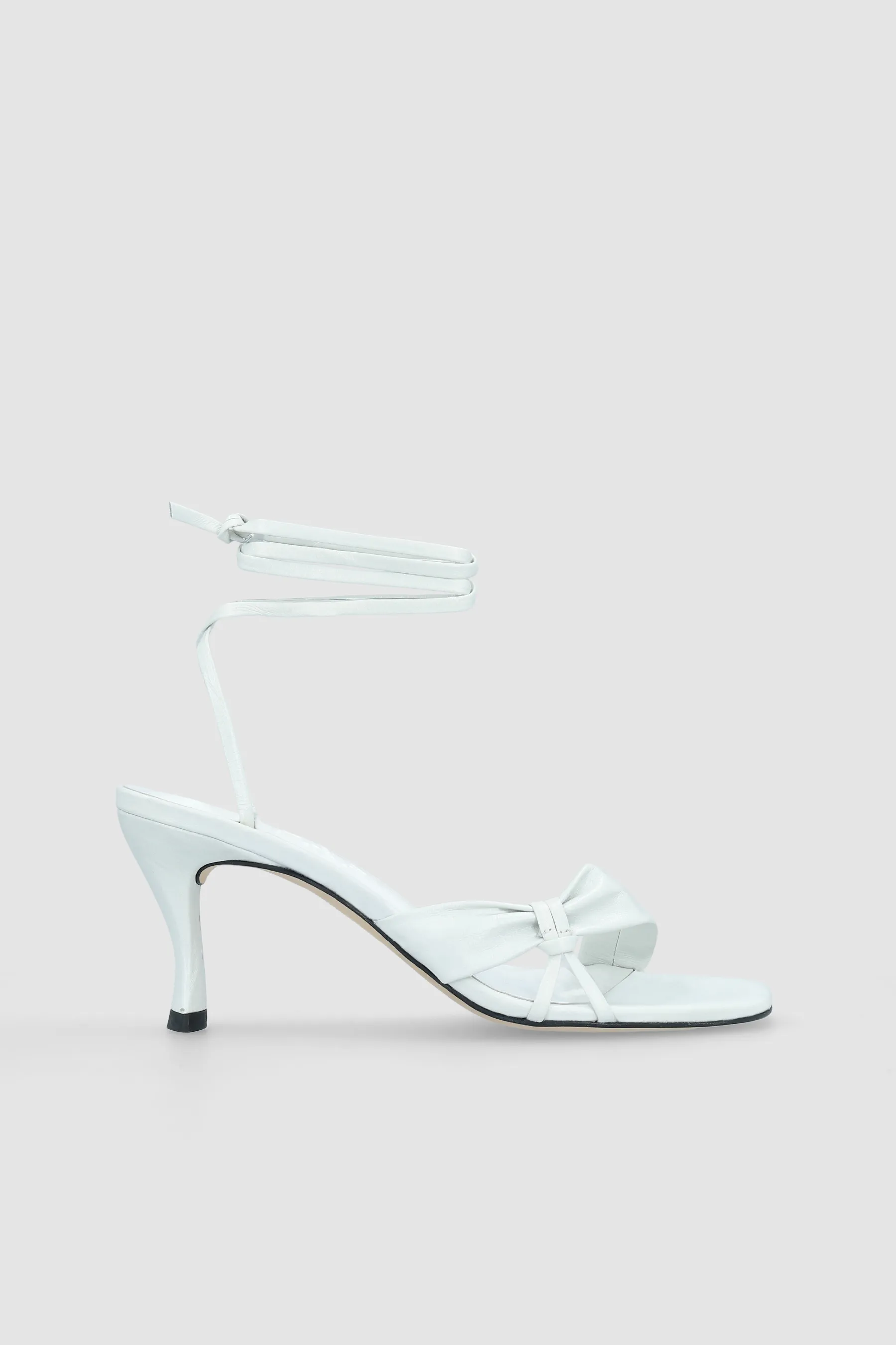 Layla Burrata Creased Calf Leather Sandal sold by BY FAR