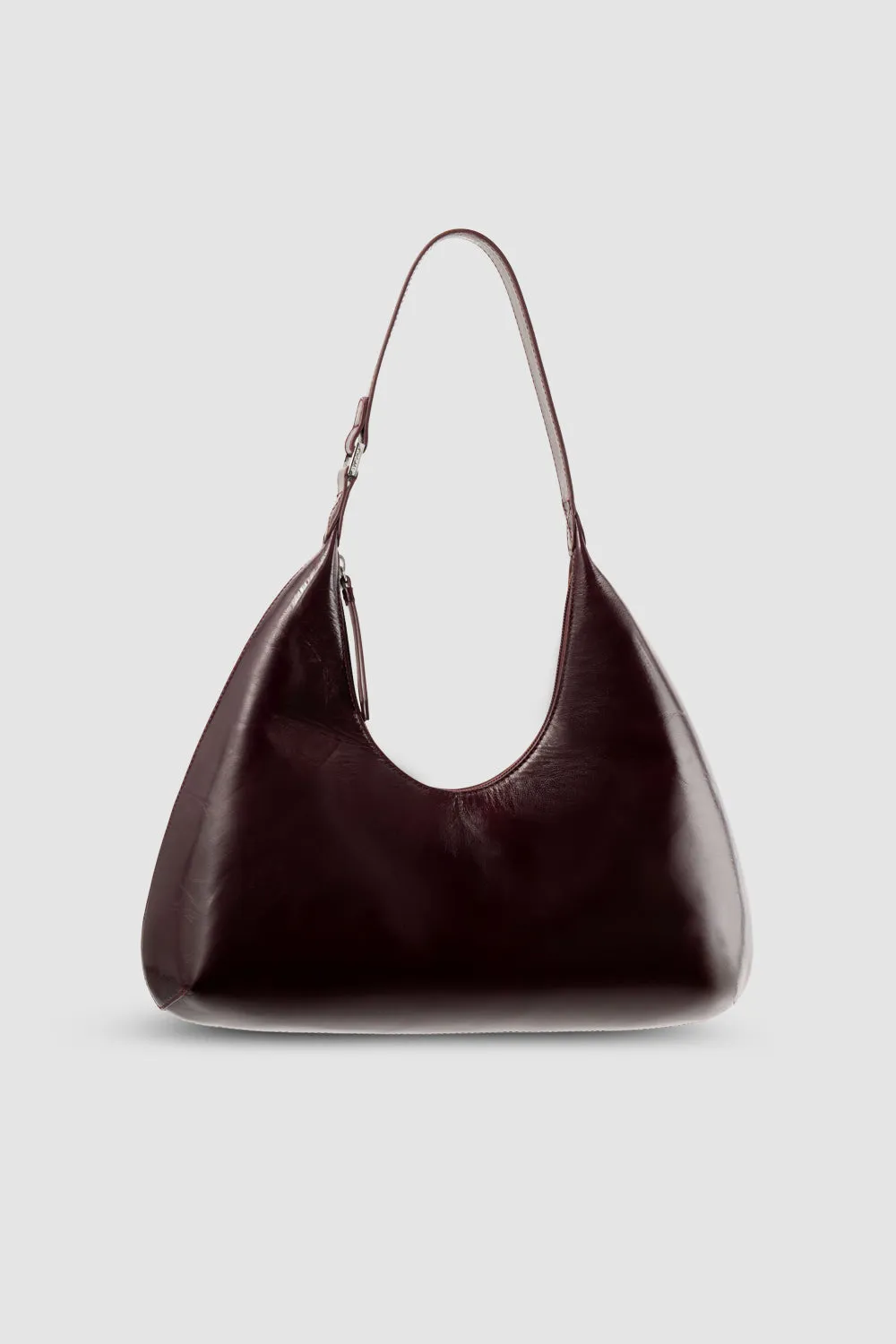 Amber Grape Calf Leather Shoulder Bag sold by BY FAR