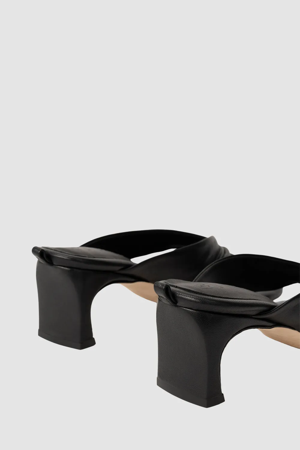 Dasha Heel Black Nappa Leather sold by BY FAR product image thumbnail 4