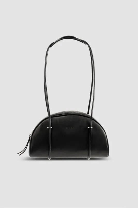Kimberly Bowler Black Nappa Leather Shoulder Bag made by BY FAR