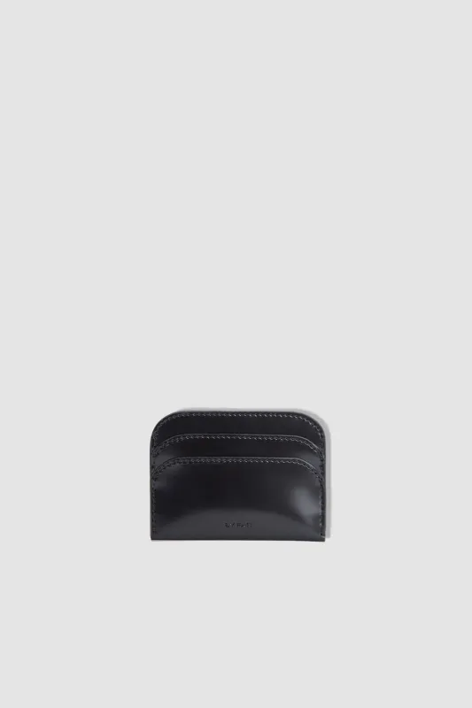 Horizon Semi Patent Card Holder made by BY FAR