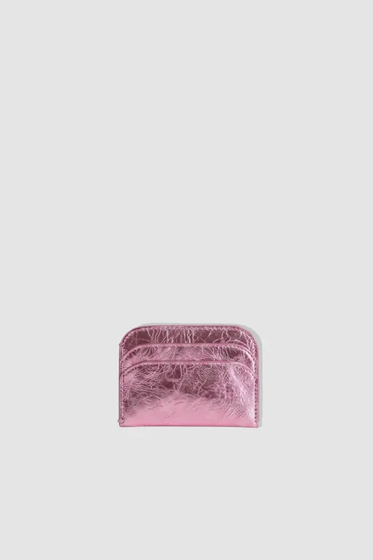 Horizon Metallic Card Holder made by BY FAR