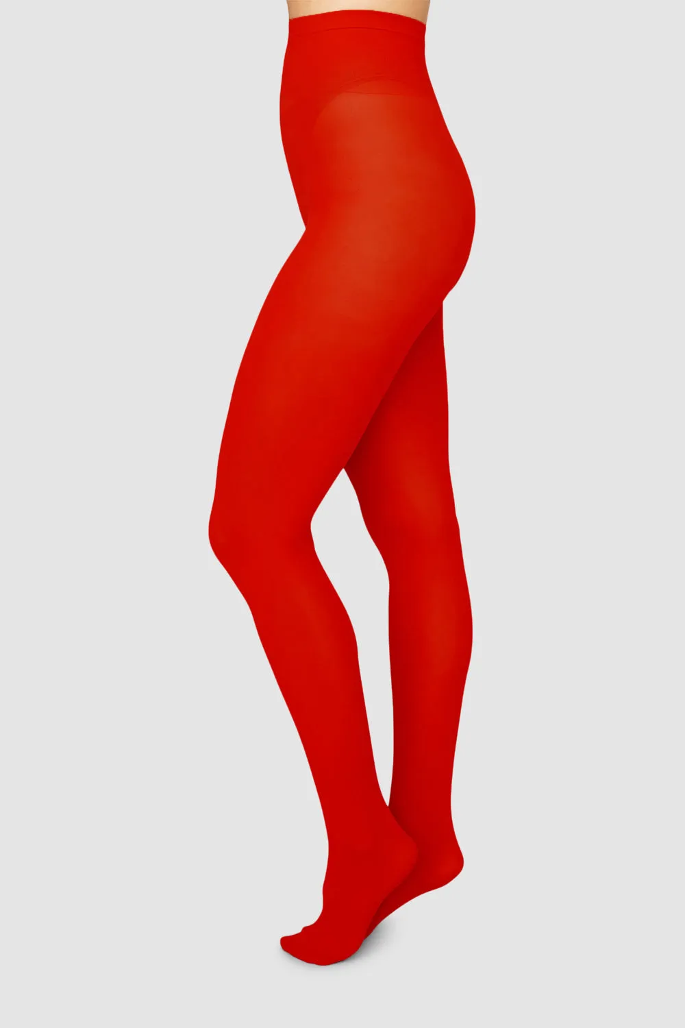 Olivia Premium Tights Sharp Red sold by BY FAR