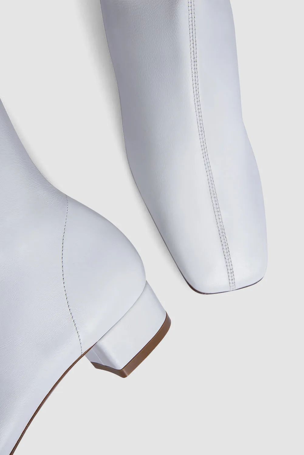 Edie Leather Knee-High Boot sold by BY FAR product image thumbnail 3