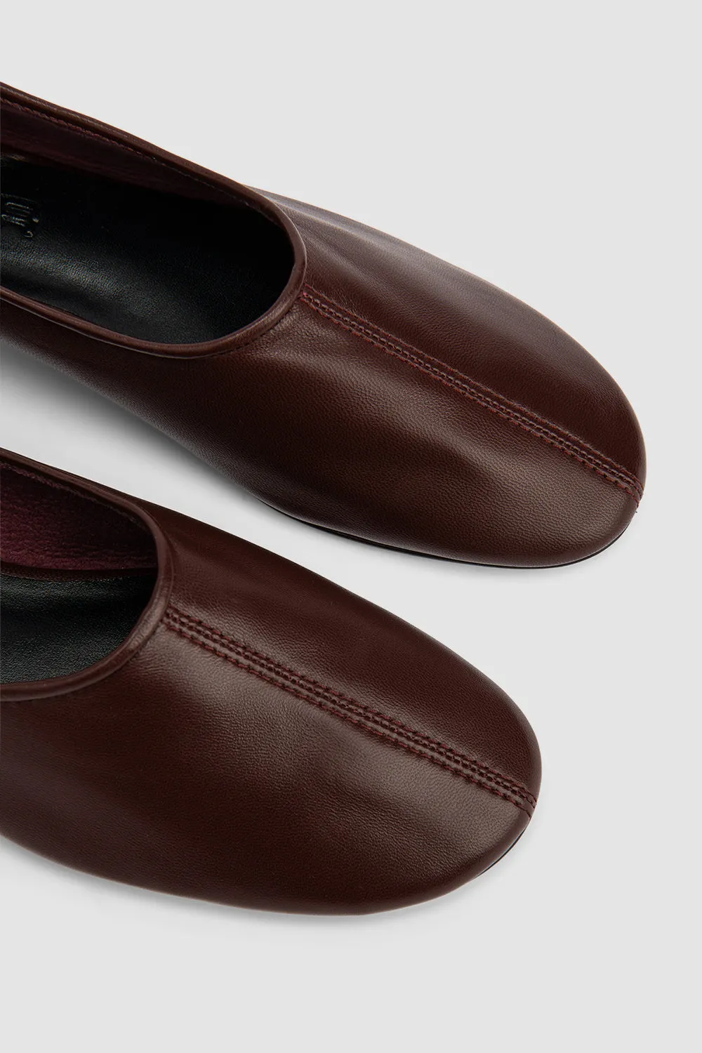 Prudence Leather Ballet Flat sold by BY FAR product image thumbnail 4
