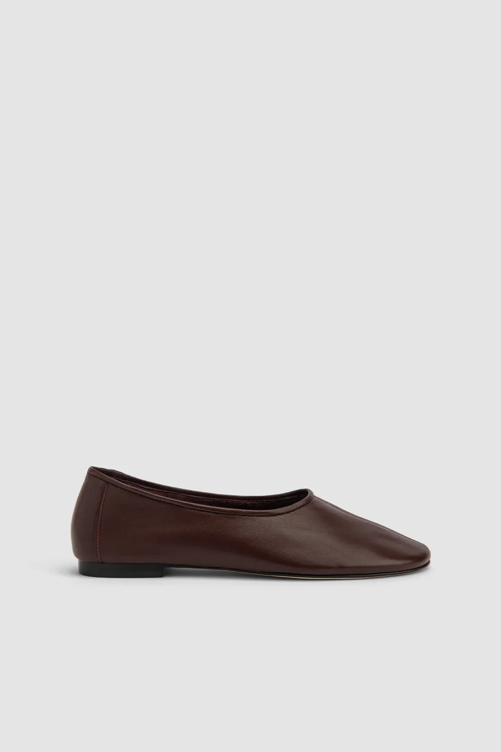 Prudence Leather Ballet Flat sold by BY FAR product image thumbnail 2