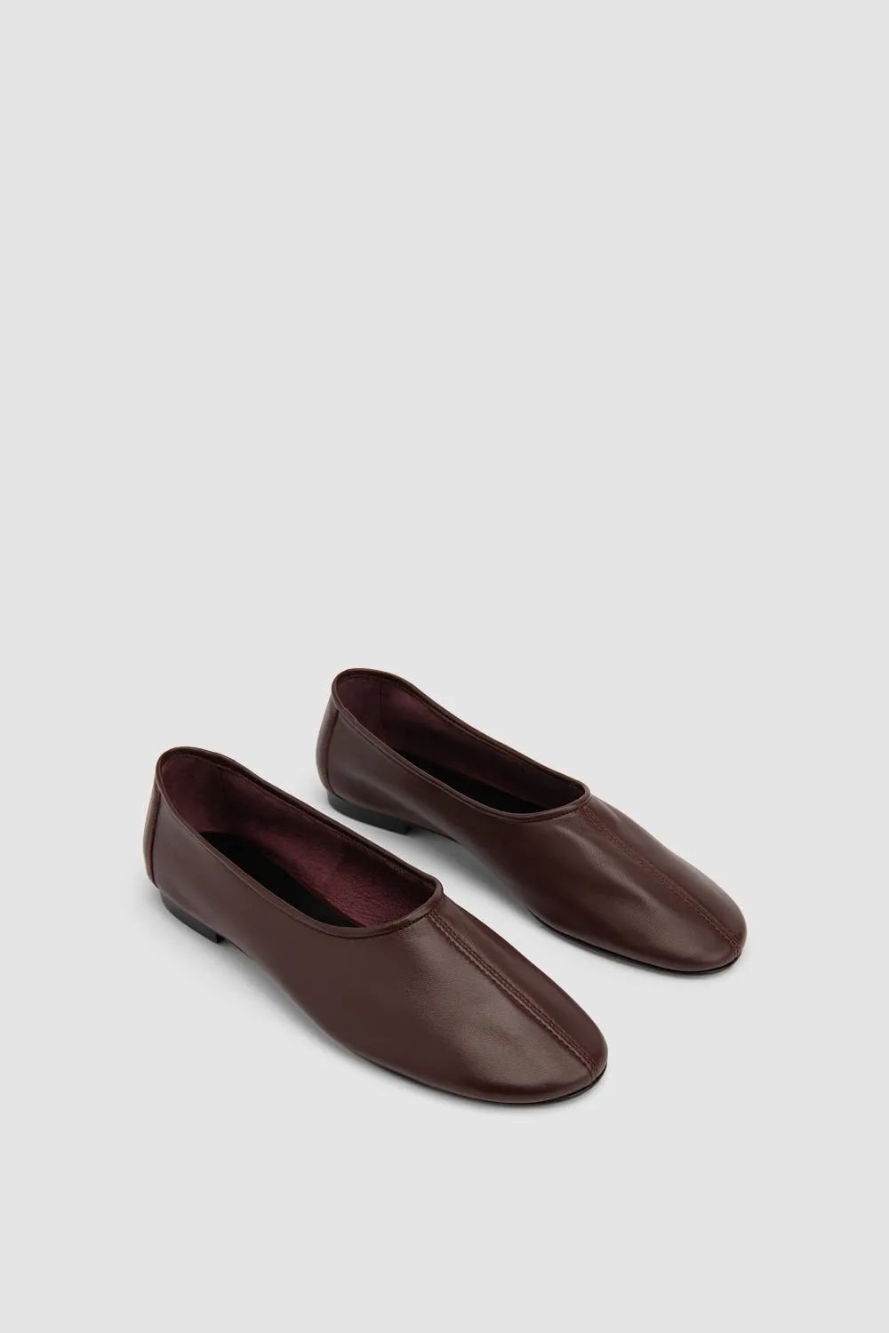 Prudence Leather Ballet Flat sold by BY FAR product image thumbnail 3