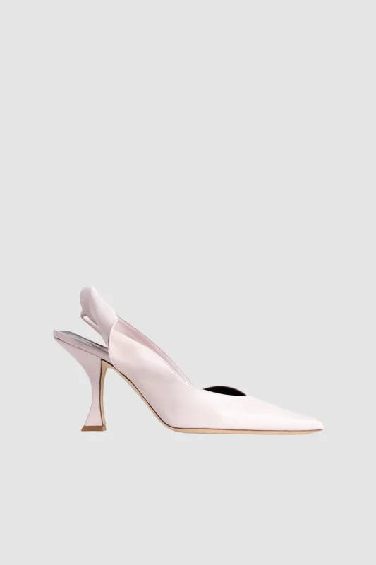 Yasha Leather Slingback Pump made by BY FAR