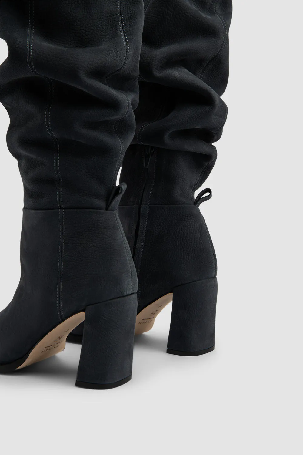 Zoe Nubuck Knee-High Boot sold by BY FAR product image thumbnail 5