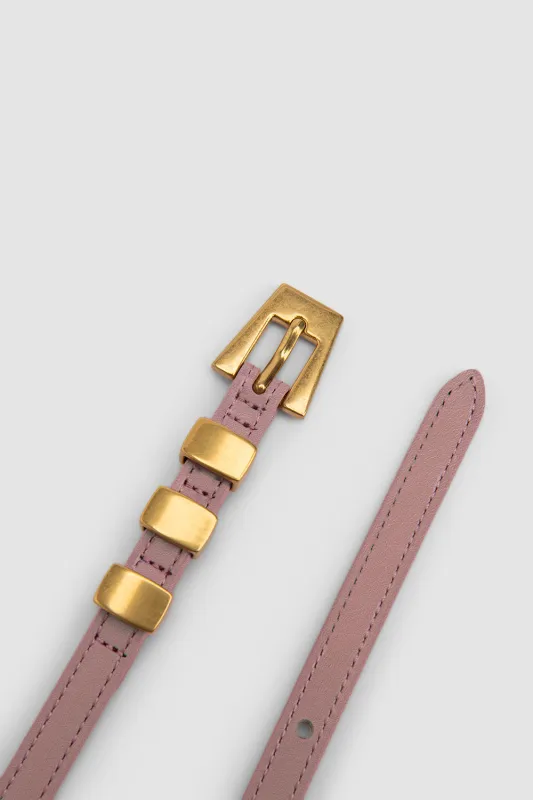 Vic Leather Belt made by BY FAR
