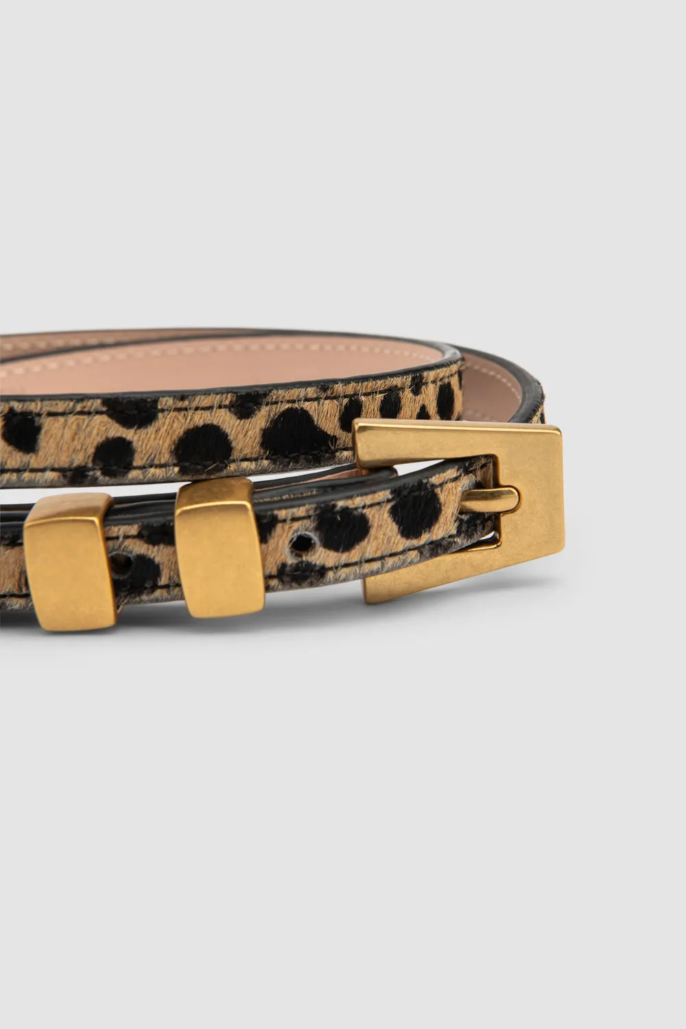 Vic Pony Hair Belt sold by BY FAR product image thumbnail 3