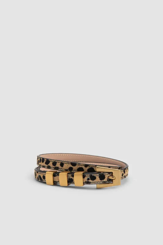 Vic Pony Hair Belt made by BY FAR