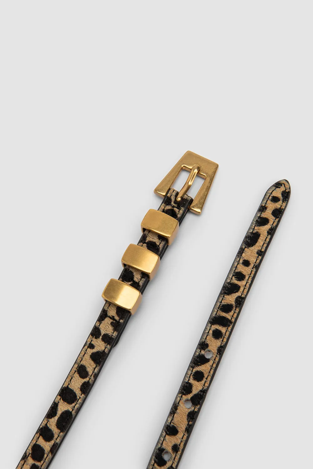 Vic Pony Hair Belt sold by BY FAR product image thumbnail 2