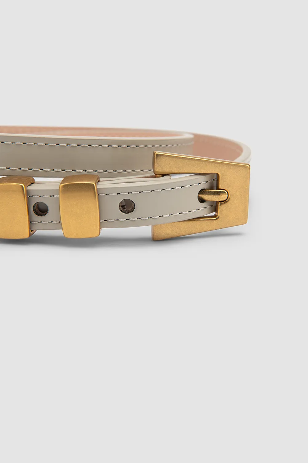 Vic Semi Patent Belt sold by BY FAR product image thumbnail 3