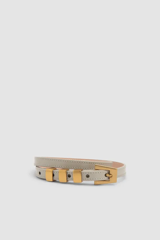 Vic Semi Patent Belt made by BY FAR