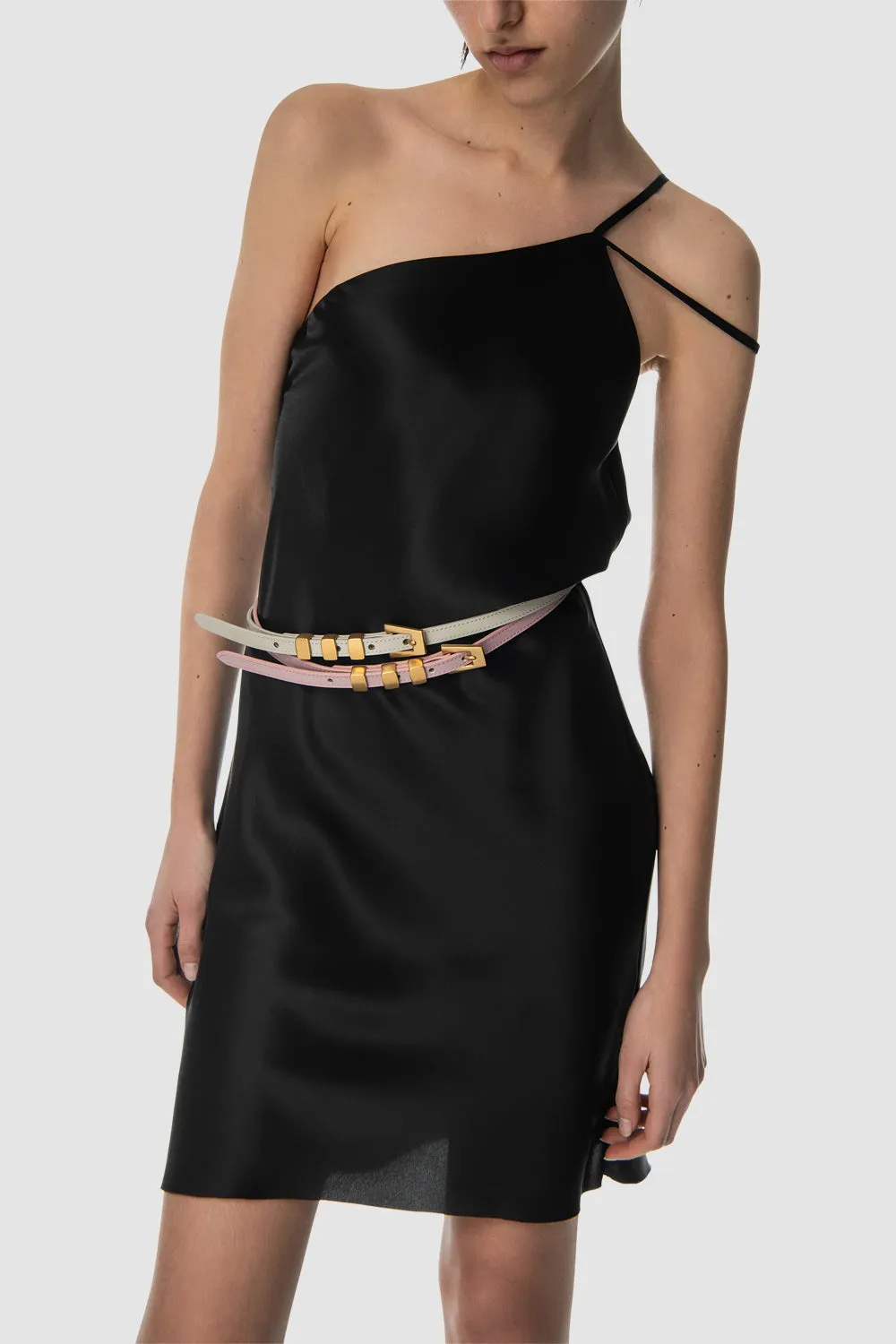 Vic Semi Patent Belt sold by BY FAR product image thumbnail 4