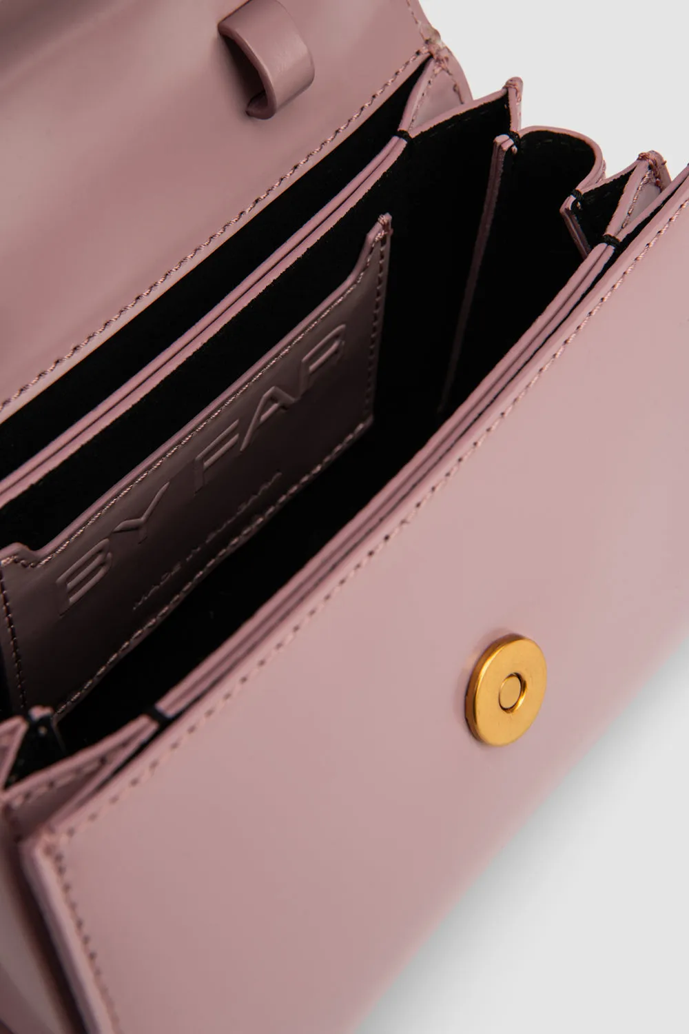 Mini 2.0 Leather Top-Handle Bag sold by BY FAR product image thumbnail 5