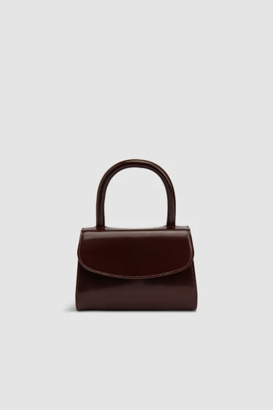 Mini 2.0 Semi Patent Top-Handle Bag made by BY FAR