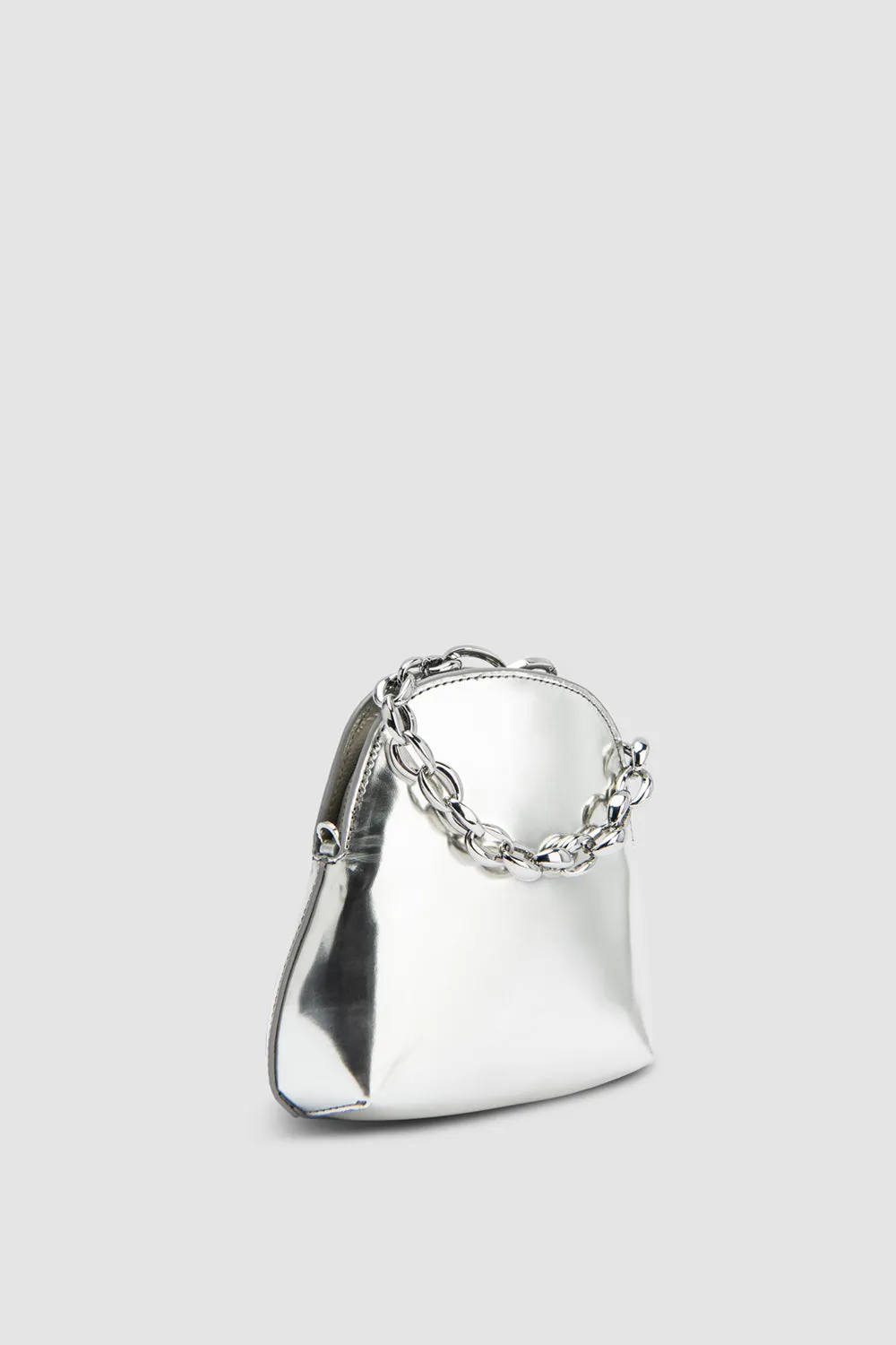 Koko Metallic Top-Handle Bag sold by BY FAR product image thumbnail 2