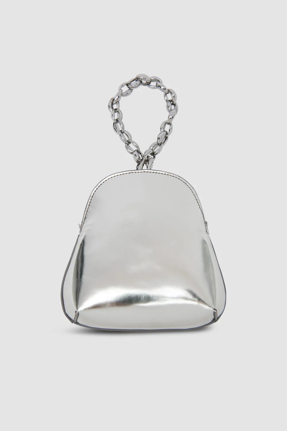 Koko Metallic Top-Handle Bag sold by BY FAR product image thumbnail 3