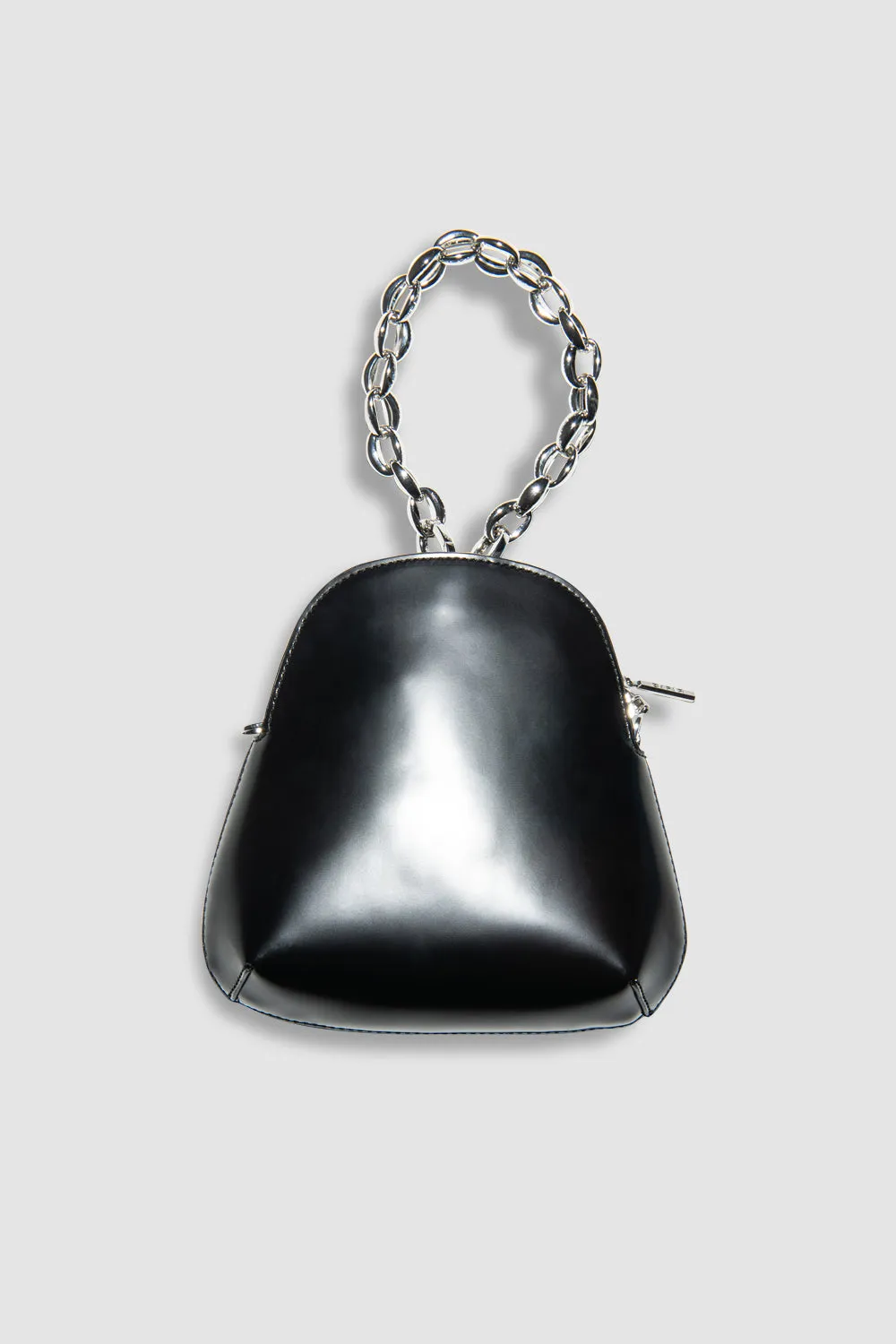 Koko Semi Patent Top-Handle Bag sold by BY FAR product image thumbnail 4