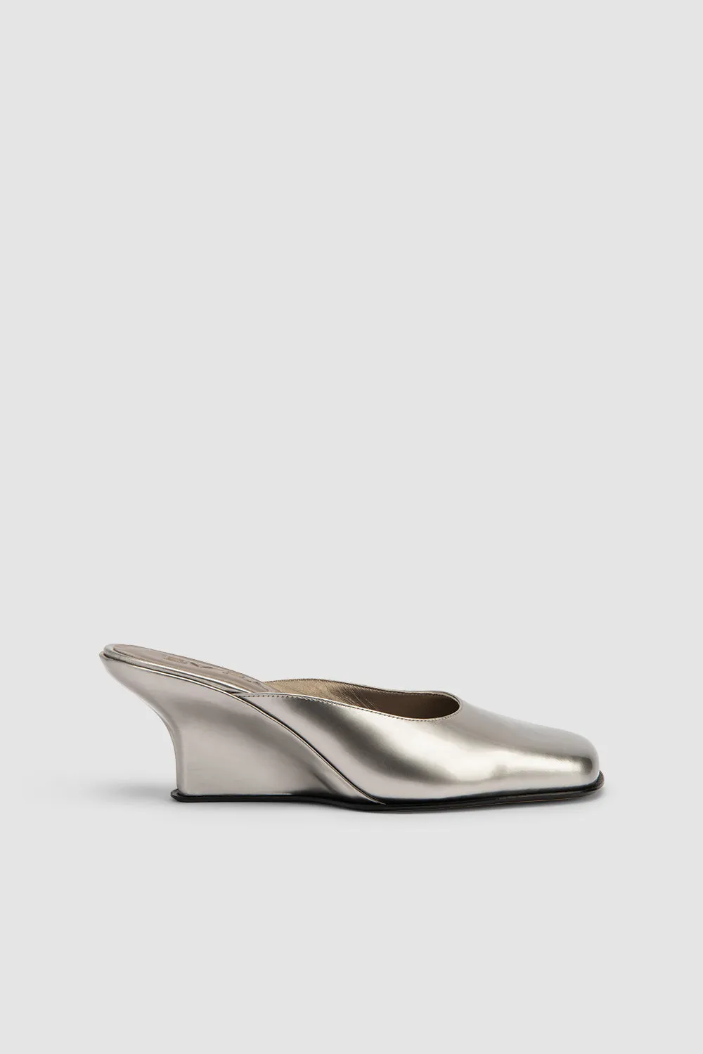 Caroo Closed Toe Metallic Mule sold by BY FAR