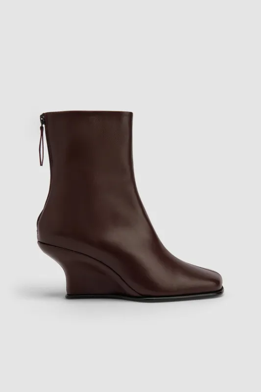 Caroo Ankle Boot Leather Ankle Boot made by BY FAR