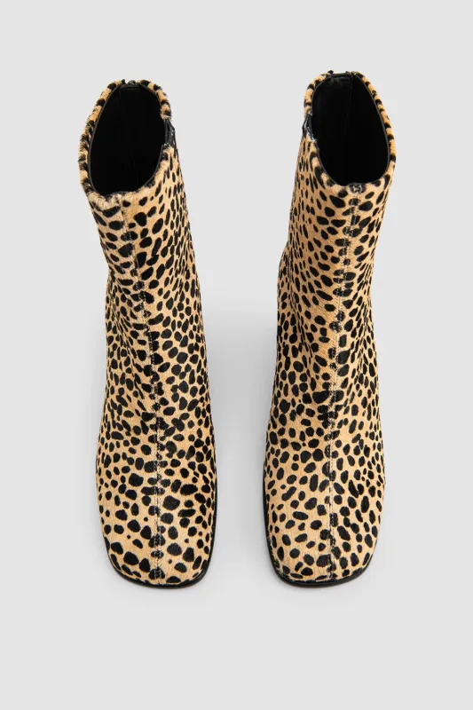 Caroo Ankle Boot Pony Hair Ankle Boot made by BY FAR