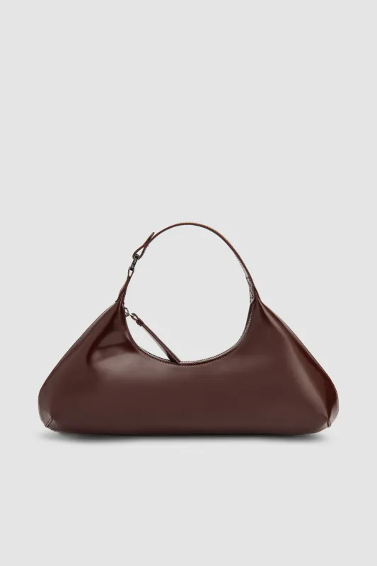 Amberette Semi Patent Top-Handle Bag made by BY FAR