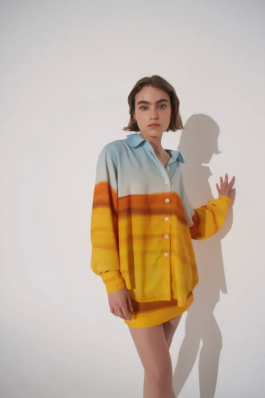 Landscape Print Shirt sold by C/MEO Collective
