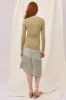 CLARITY TOP olive sold by C/MEO Collective