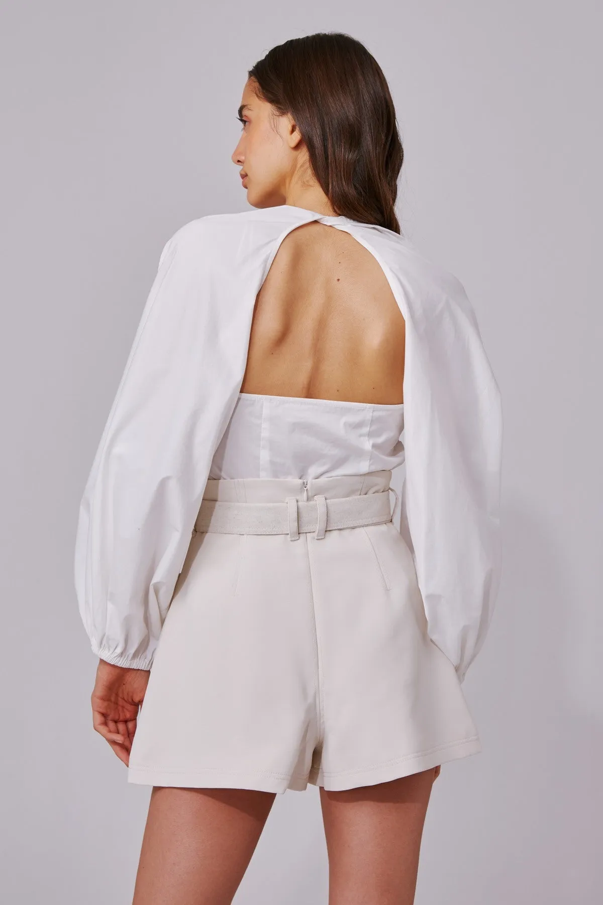 AVIDITY TOP white sold by C/MEO Collective product image thumbnail 5