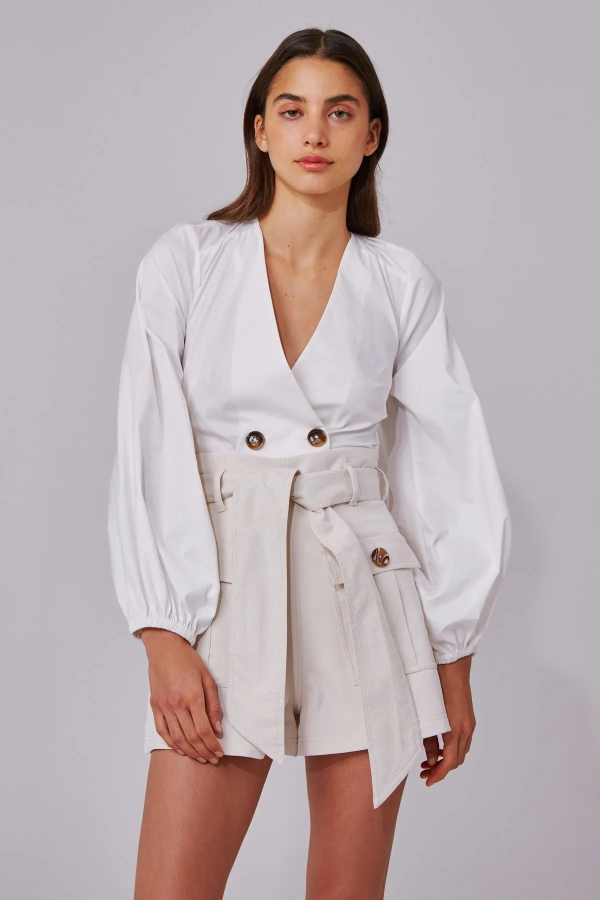 AVIDITY TOP white sold by C/MEO Collective product image thumbnail 2