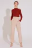 STAGES LONG SLEEVE KNIT TOP rust sold by C/MEO Collective