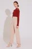 STAGES LONG SLEEVE KNIT TOP rust sold by C/MEO Collective