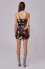 OBSESSIONS MINI DRESS black floral sold by C/MEO Collective